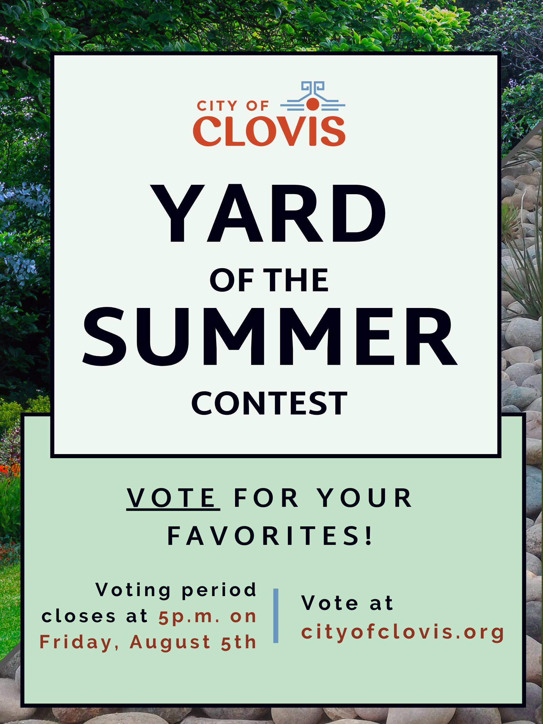 Yard of the Summer Voting